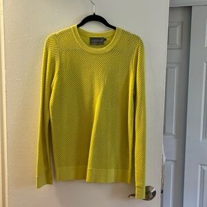 Antipodium chartreuse yellow sweater! New without tags!